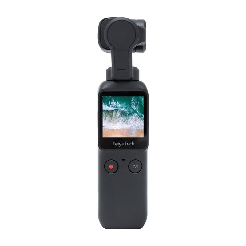 Feiyu Pocket 3-Achsen Pocket Gimbal Kamerastabilisator 4K HD 120° Weitwinkel Integrierte Wi-Fi-Steuerung An Smartphone anbringbar