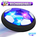 Air Power Hover Soccer Ball Light Flashing Ball Air Power Football Toys Home Game Gliding Soccer Stress Indoor Balls Boy Gift
