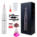 35000RPM Nail Drill Machine Rechargeable Portable Electric Nail Polishing Machine With Milling Cutter Nail Tools for Manicure