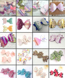 20pcs Wholesale Fine Chunky Glitter Iridescent Vinyl PU Leatherette Fabric Sparkle DIY Bows Handmade Earring Making A5 20*15cm