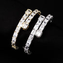 TOPGRILLZ 12mm Armband Hohe Qualität Iced Out Zirkonia Damen Armband Hip Hop Fashion Charm Schmuck Geschenk für Männer Frauen