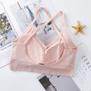 Frauen Cross Strap Sport-BH Push-Up Sport-BH Top Yoga Gym Crop Top Büstenhalter Femme Fitness Top Sport Bh Atmungsaktiver BH