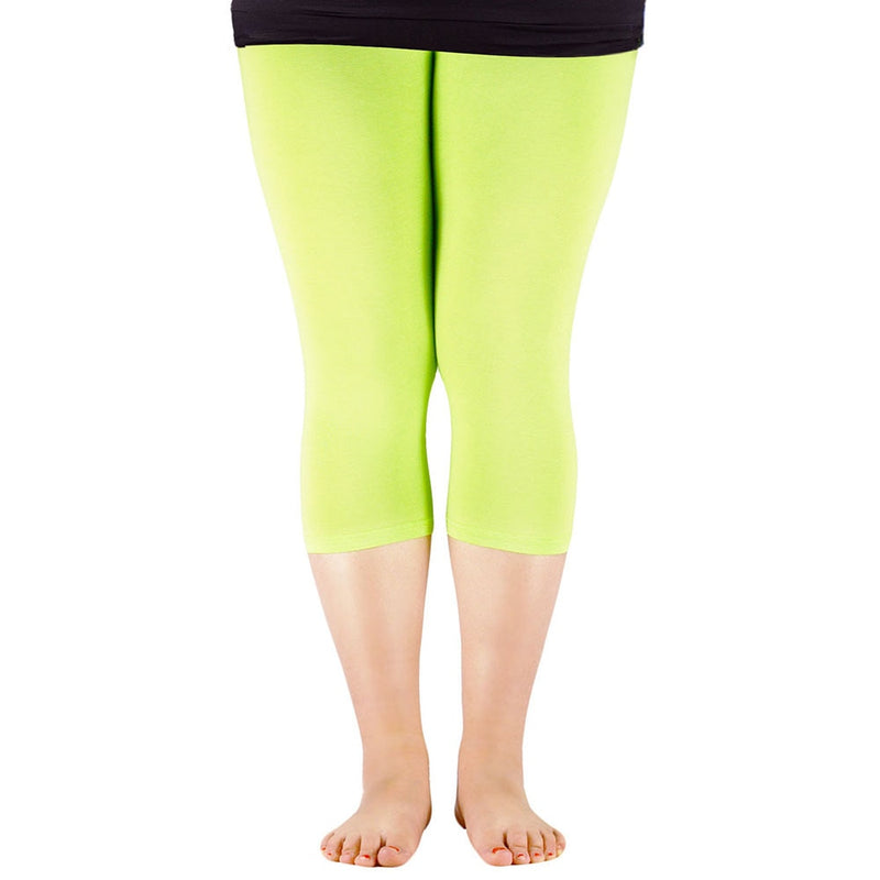 Heiße Frauen-Leggings-Training plus Größen-Leggings-Baumwollelastische Taillen-beiläufige feste Frühlings-Sommer-Modal-Gamaschen-Stretch-Hosen Billig