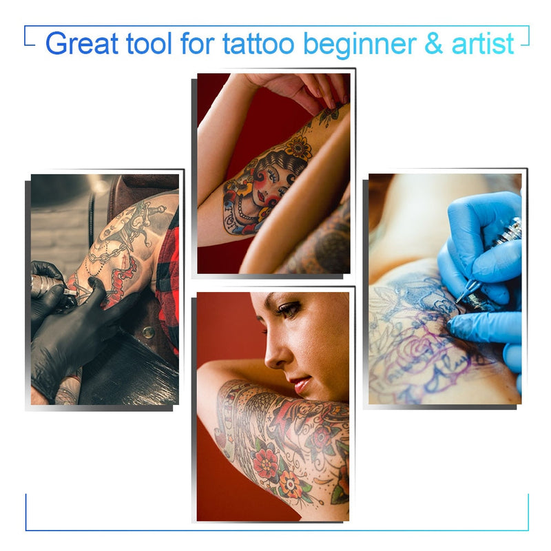 THUNDERLORD Digitales Tattoo-Netzteil, LCD-Touchscreen, duale Stromquelle für Tattoo-Rotationsstift, Make-up-Maschine, Tattoo-Zubehör