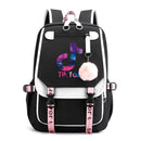 Mochila TikTok, mochilas escolares luminosas para adolescentes, niños y niñas, Mochila para ordenador portátil, Mochila Escolar de viaje de gran capacidad