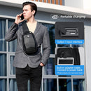 Fenruien 2021 New Creative Crossbody Bag For Men Waterproof Anti-theft Men&