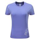 Yoga Run Clothes Breathable Sport Quick Dry Women Workout Shirts Traning Gym Blouse Outdoor Active Slim Short Sleeves