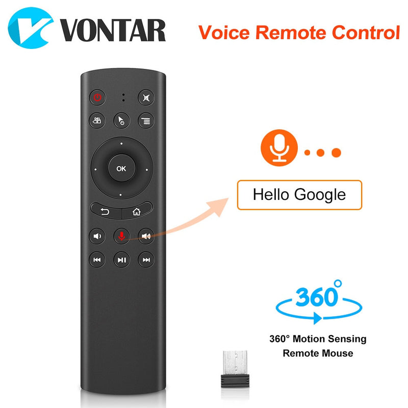 G20S Pro G20BTS Plus Air Mouse G20S Voice Remote Control 2.4G Wireless Mini Keyboard Mic for Android TV Box H96 MAX X96mini PC