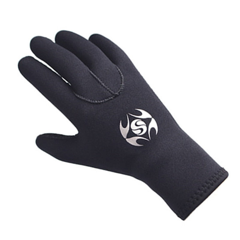 3mm Diving Gloves Winter Swimming Gloves Warm Neoprene Men Women Surfing Spearfishing Snorkeling Boating Fishermen Dive Gloves