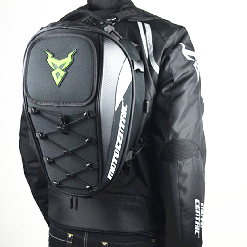 Bolsa trasera impermeable para motocicleta, bolsa multifunción para asiento trasero de bicicleta, mochila para motociclista de alta capacidad