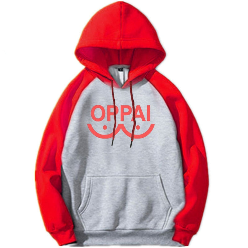 NEUE Anime One Punch man Saitama Oppai Hoodie Mit Kapuze Frauen Männer Sweatshirt Hoodie Cosplay Kostüm Neue Splice Hip Hop Pullover 2020