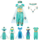 MUABABY princesa árabe vestir niña Aladino disfraz niños fotografía Halloween fiesta traje ropa