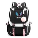 Mochila TikTok, mochilas escolares luminosas para adolescentes, niños y niñas, Mochila para ordenador portátil, Mochila Escolar de viaje de gran capacidad