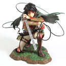 Figma Attack on Titan Eren Jaeger / Mikasa Ackerman / Levi Ackerman / PVC Action Figure Model Toy Figuirne