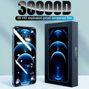 New Full Cover Tempered Glass On For iphone 13 12 11 Pro Max Screen Protector Curved Edge Glass On iphone 12 X XR XS 7 8 Glass