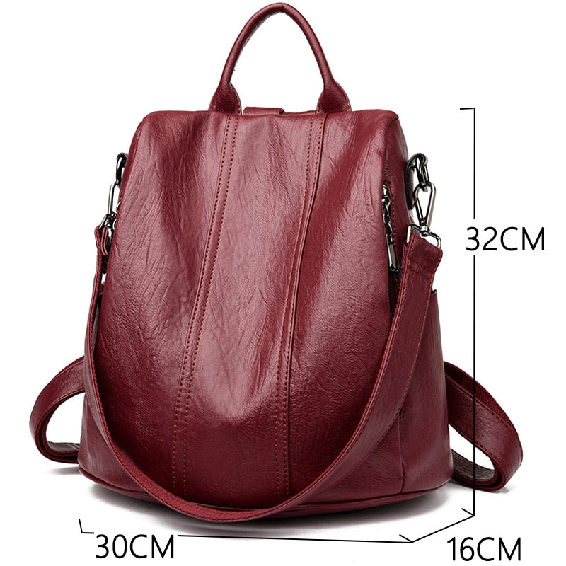 Fashion Anti-theft Backpack Designers Large Backpack Shoulder Bag Women Backpack for School Style Leather Bag College Mochilas