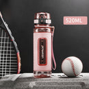 New 1.1L Water Bottle BPA Free Portable Leak-proof Shaker bottle Tritan Plastic Drinkware Outdoor Tour Gym