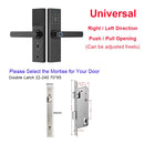 YOHEEN Wifi Electronic Smart Door Lock With Tuya App, Security Biometric Fingerprint Lock Password RFID Card