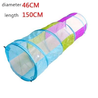 Heißer Verkauf Kinderspielzeug Krabbeltunnel Kinder Outdoor Indoor Toy Tube Baby Play Krabbelspiele Jungen Mädchen Bestes Geburtstagsgeschenk