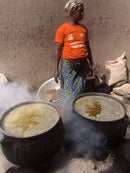 AKARZ brand Unrefined Shea Butter highquality origin West Africa Yellow solid Skin care products Cosmetic raw materials base oil