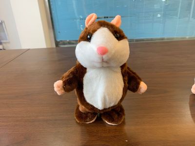 Promotion 15cm Lovely Talking Hamster Speak Talk Sound Record Repeat Stuffed Plush Animal Kawaii Hamster Toys For Children Gifts