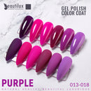 Beautilux Nail Gel Polish Kit Violet Purple Lavender Color UV LED Gels Set Semi Permanent Nail Polish Lacquer 10ml 6pcs/lot