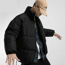 2022 Winter Coat Men Stand Collar Bread Coats Men&