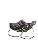 Mecedora reclinable para adultos, hogar, nórdico, perezoso, individual, sala de estar, balcón, sofá de ocio, mecedora ligera de lujo