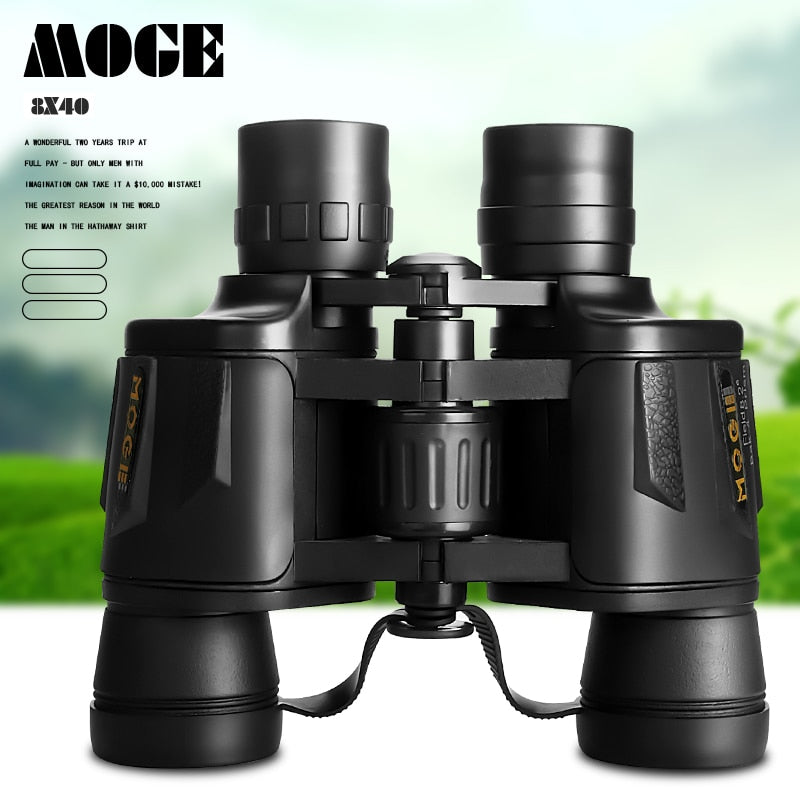 New 8X40 Professional Powerful Binoculars Long range Large Eyepiece Telescope HD  Concert Outdoor Camping Equipment