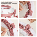 Máquina de tejer 48 agujas Máquina de telar de tejer Telar de tejer inteligente Kit de máquina de telar de tejer de punto redondo Kit de máquina de telar de punto doble