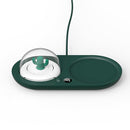 Calentador de 3 velocidades para taza de café, posavasos de calefacción, placa caliente termostática inteligente, almohadilla de calentamiento de agua para té de la leche con lámpara de aromaterapia para el hogar