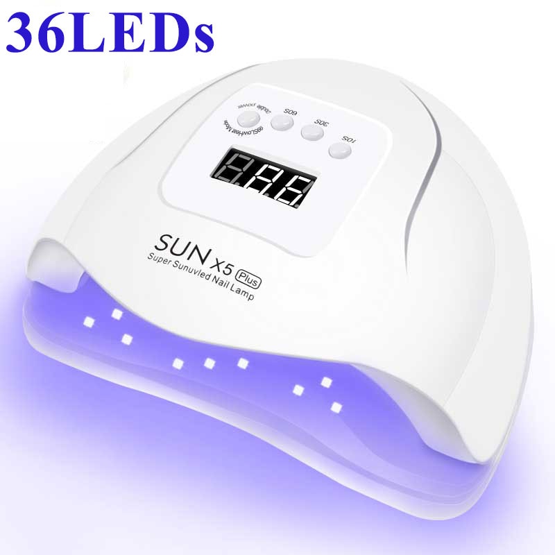 UV LED Lamp For Nails Drying Lamp For Mainicure 4 Timer With Menory Function Professional Nail Lamp For All Types Nail Gel Salon