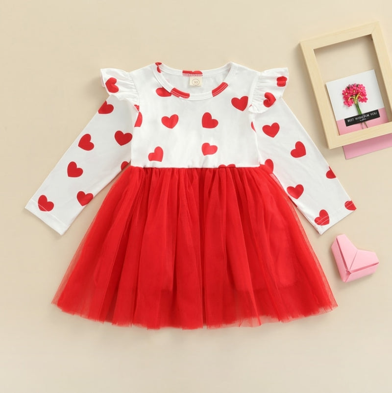 New Toddler Kids Baby Girl Valentine &