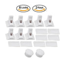 12 + 3 Stück Magnetische Kindersicherung Kinderschutz Baby Sicherheitsschloss Schubladenriegel Schranktürschloss Limiter Infant Security Locks