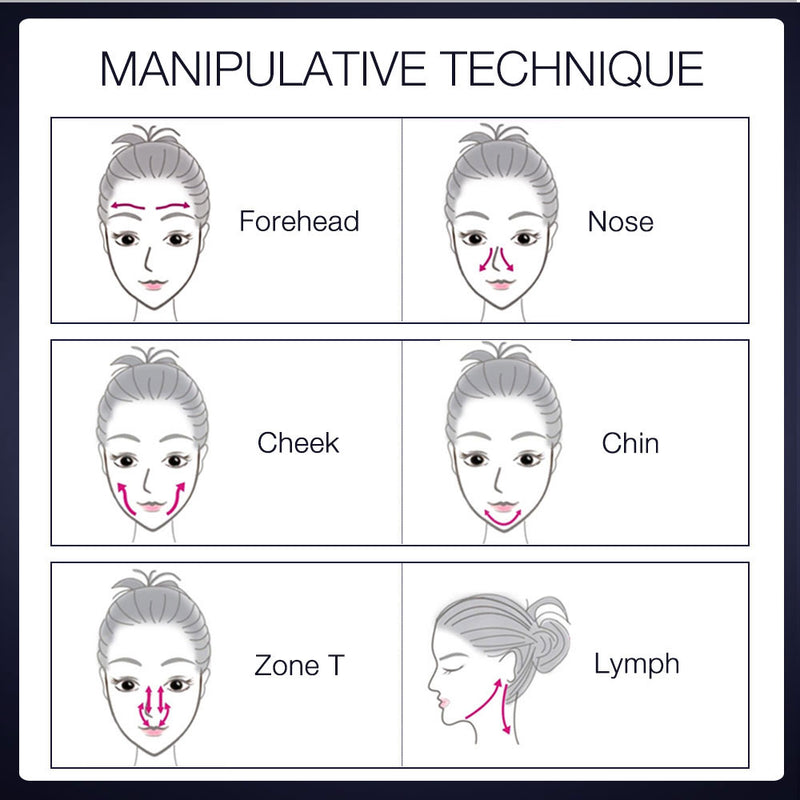 Masajeador de elevación de la piel con martillo frío y caliente, máquina de cavitación por ultrasonido, crioterapia, rejuvenecimiento de fotones LED, herramienta para el cuidado de los ojos Facial