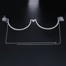 Stonefans Fashion Butterfly Chest Bracket Bra Chain Harness for Women Sexy Bikini Rhinestone Chest Chain Necklace Body Jewelry