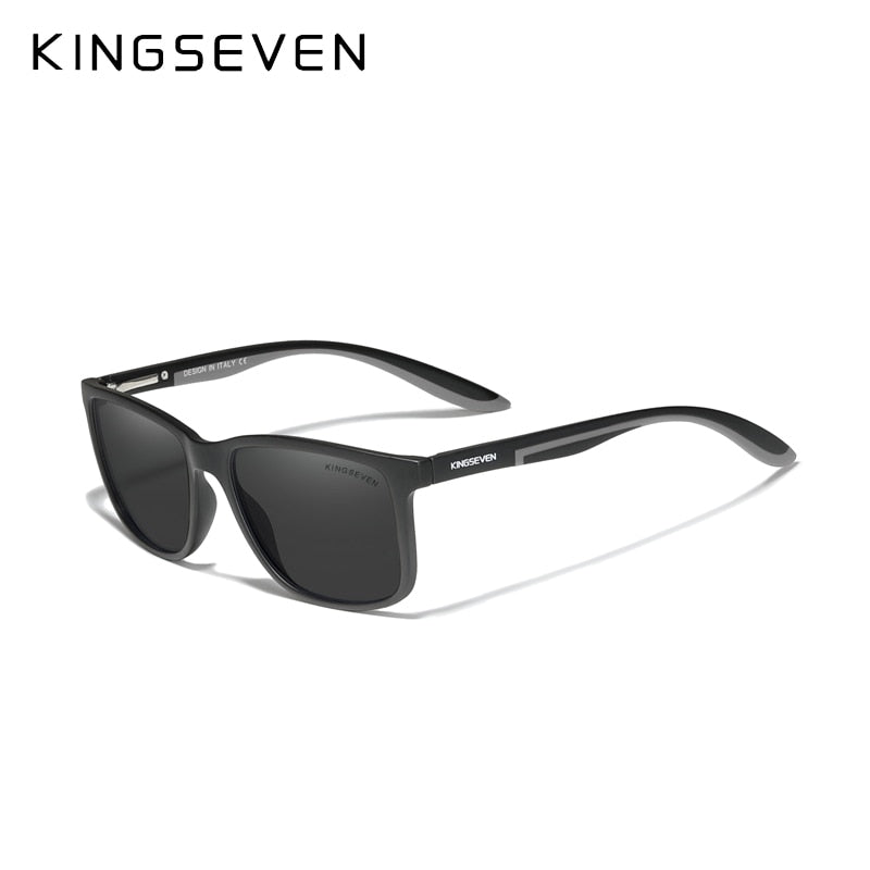 KINGSEVEN 2021 Ultra Light TR90 Sunglasses Men Polarized TAC Anti-Burst Cat.3 Lens Driving Sun Glasses Women Sports Eeywear