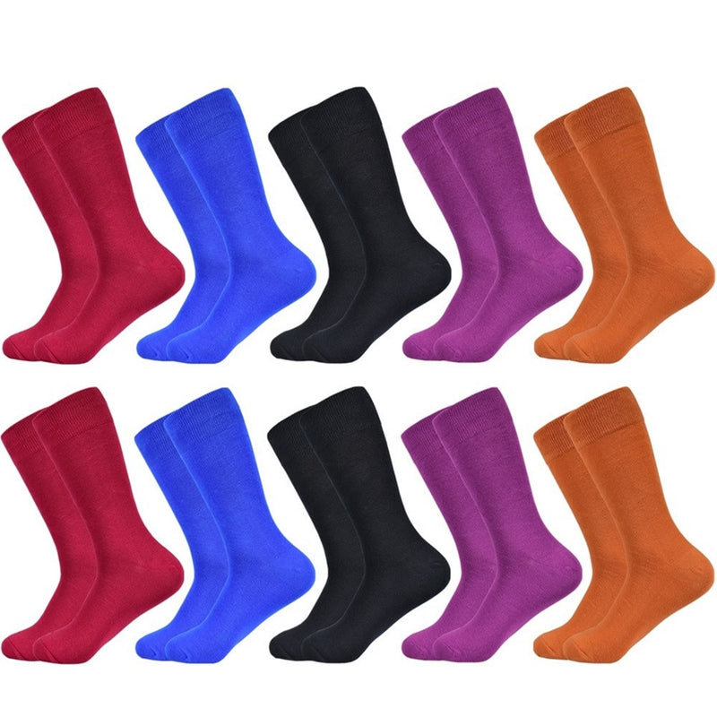 Men&#39;s Socks Cotton Breathable and Sweatproof Multicolor Four Seasons High Quality Black Dress Men&#39;s Crew Socks