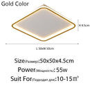 Ceiling LED Lights For Living room Bedroom Fixtures Ring Modern Gold Bedroom Lighting Indoor Home Decoration Plafon Lamp Lustre