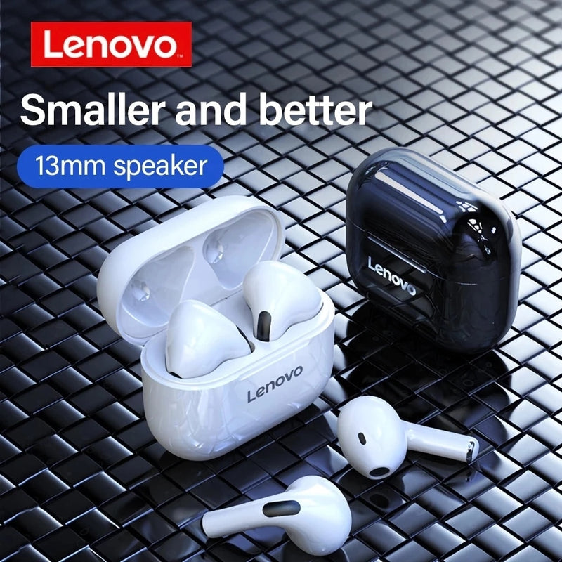 Original Lenovo LP40 drahtlose Kopfhörer TWS Bluetooth-Kopfhörer Touch Control Sport Headset Stereo-Ohrhörer für Telefon Android