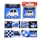 Baby Rattles Mobiles Toy Soft Animal Cloth Book Newborn Stroller Hanging Toy Bebe Early Learning Educate Baby Toys 0 12 Months