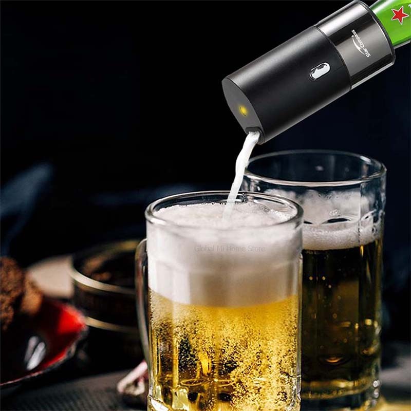 Starcompass Portable Beer Foam Machine Special Purpose for Bottled Beer and Canned Beer Portable Beer Foam Machine Scale Gyro