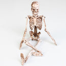 1 Uds acuario esqueleto humano resina pecera cráneo esqueleto resina ornamento reptil tanque pecera acuario Decoración