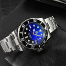 San Martin 40,5mm Water Ghost V3 Sub Diver reloj de lujo para hombre NH35 relojes de pulsera mecánicos automáticos de negocios zafiro 20Bar Lumed