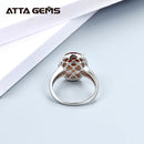 Zultanite изменение цвета 925 Sterling Silber Design Fine Jewelry Erstellt Zultanite Color Change Stone Ring für Frauen