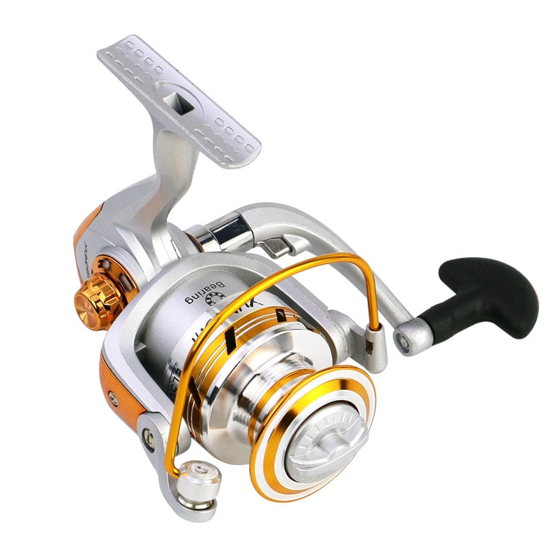 2020 GLS brand silver white EL series wire cup metal rocker arm interchangeable left and right spinning wheel fishing reel