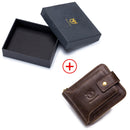 BULLCAPTAIN Brand men's Wallet Genuine Leather Purse Male Rfid Wallet Multifunction Storage Bag Coin Purse Wallet's Card Bags