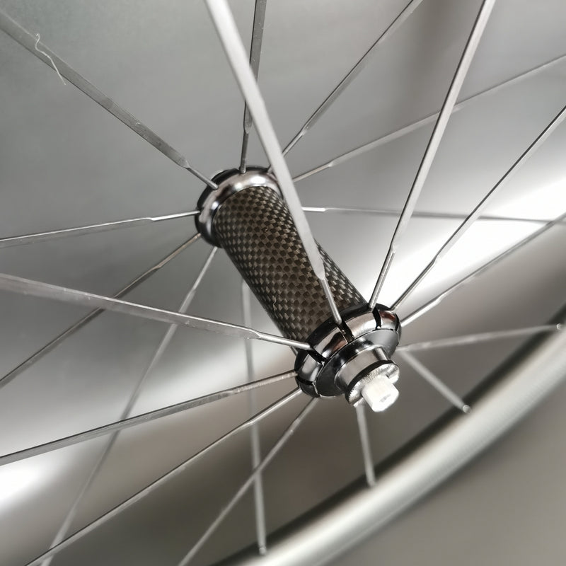 BOTY calcomanías blancas 700C ruedas de carbono ligeras para bicicleta de carretera 50mm de profundidad 25mm de ancho clincher/juego de ruedas tubulares de carbono para bicicleta con cubo R36