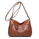 Many Pockets Shoulder Crossbody Bags for Women 2022 Brand Leather Ladies Designr Handbags Winter Style Messenger Bags Sac A Main