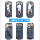 BSWolf, saco de dormir grande para acampar en invierno, ligero, suelto, ancho, tamaño largo, para descanso de adultos, senderismo, turismo